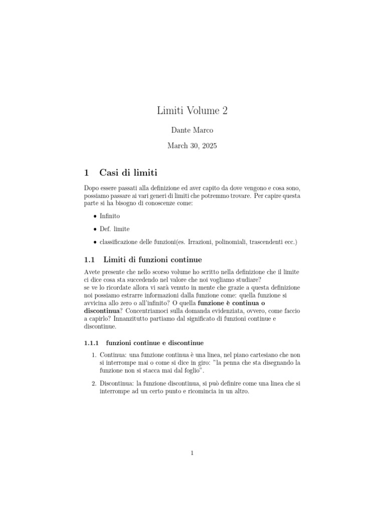 Limit PT 2 | PDF