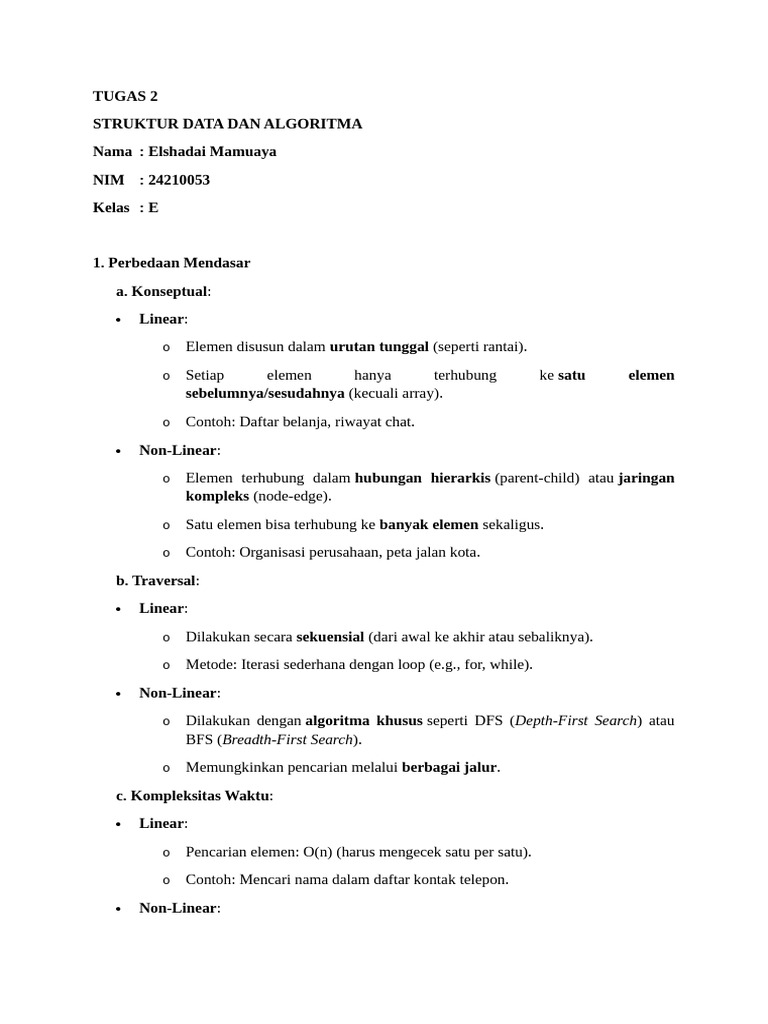 Struktur Data dan Aplikasi Nyatanya | PDF