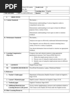 Mad Libs Parts of Speech PDF