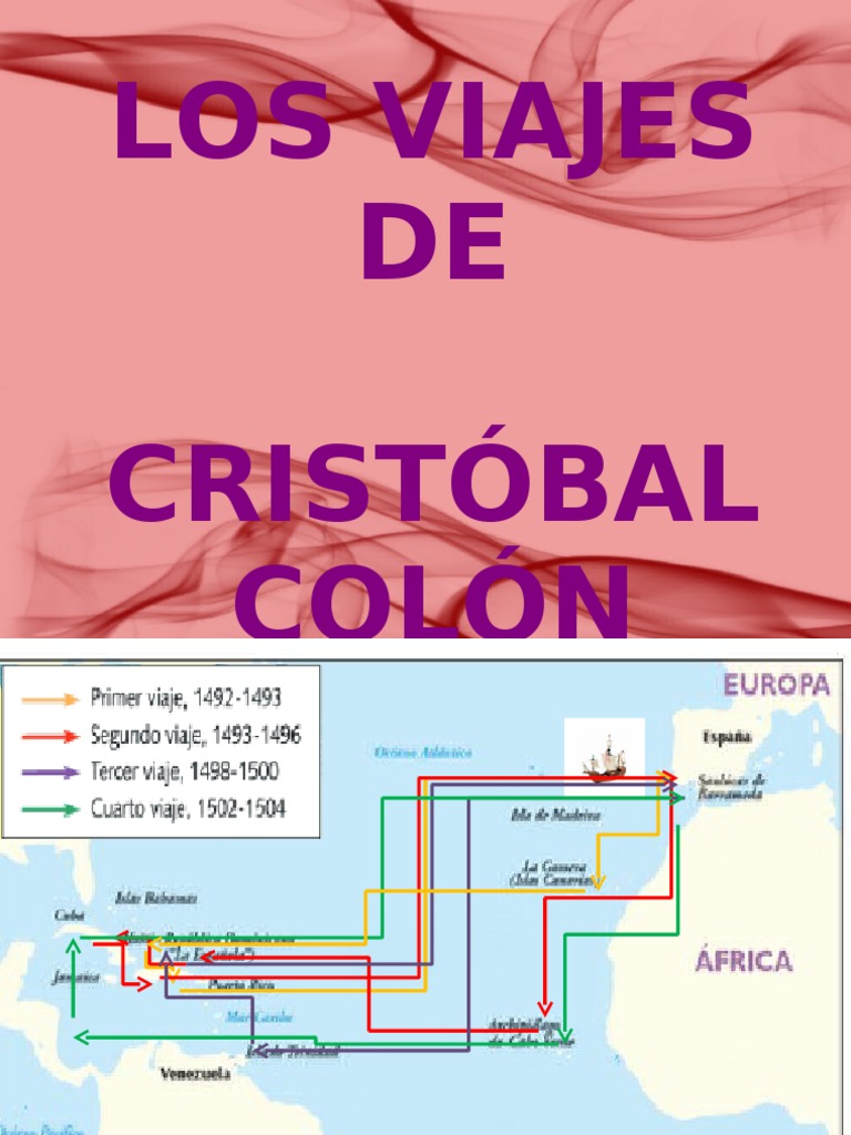Los Viajes de Cristobal Colon | PDF