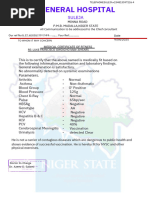 Medical Report Format | PDF