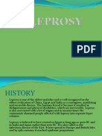 History and Symptoms of Leprosy