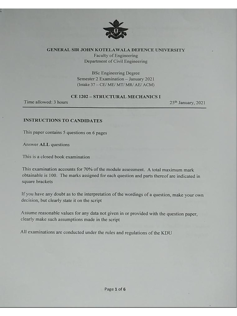 Structural Mechanics 37 Pdf