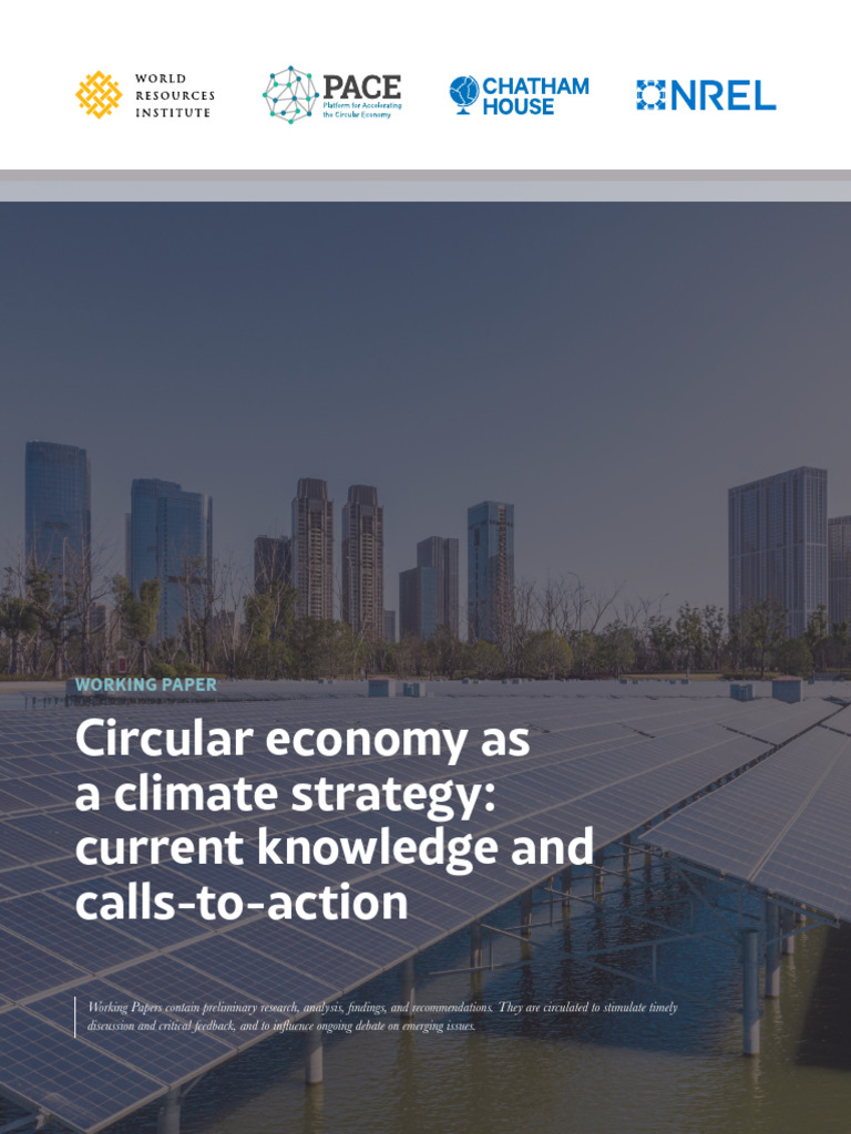 Circular Economy for Climate Action | PDF | Climate Change Mitigation ...