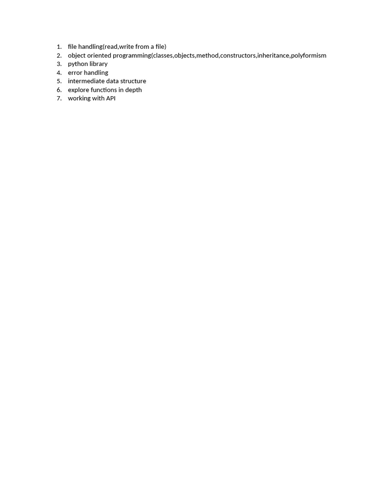 Object-Oriented Programming in Python | PDF | Text | Object Oriented ...