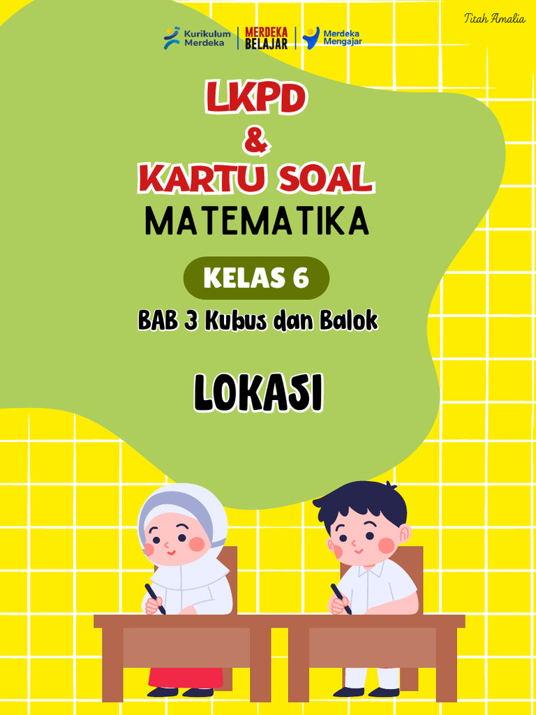 LKPD Matematika Bab 3 Kubus Balok (Lokasi) | PDF