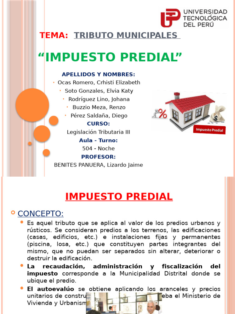 Guía Completa del Impuesto Predial | PDF | Impuestos