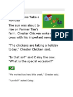 Chickens Take A Holiday