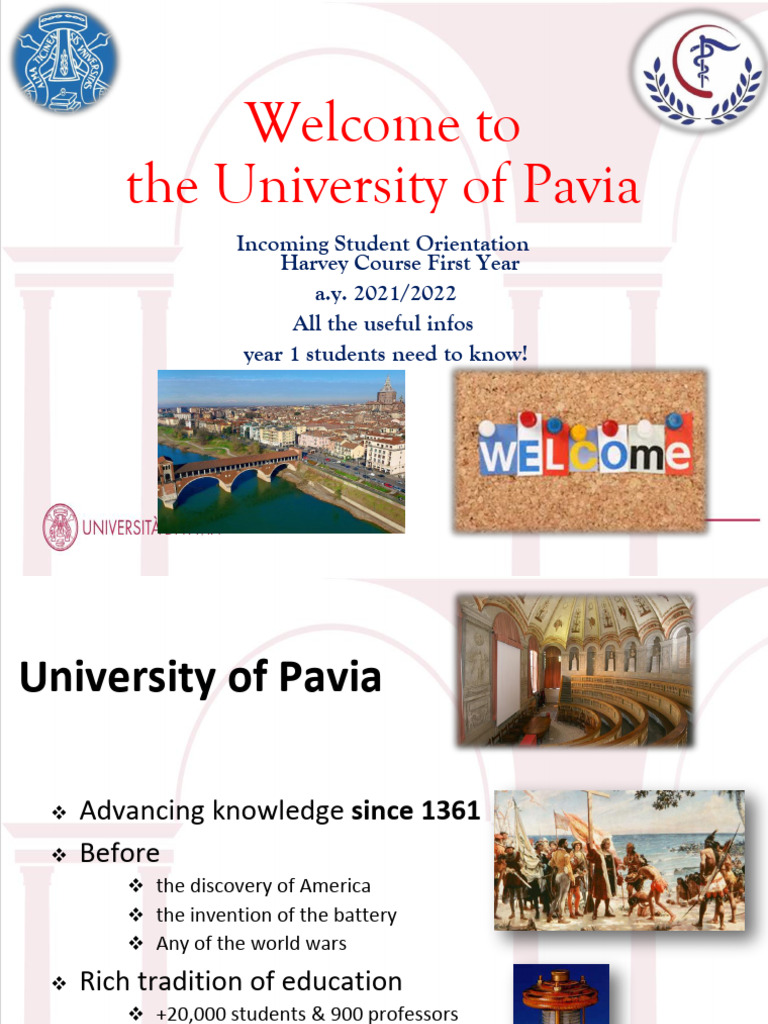 Welcome 2021 First Year Harvey Course | PDF