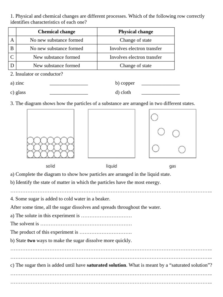 6 New - Chapter 2 - Materials Properties and Change | PDF | Water Vapor ...