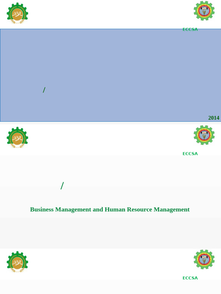Business Management and Human Resource Management | PDF