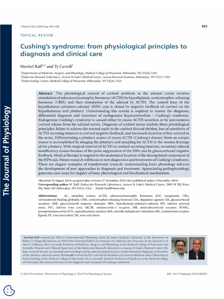 Cushing's Syndrome | PDF