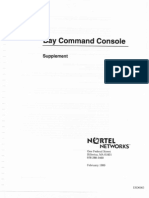 Nortel Bay Command Console (BCC) Supplement Guide