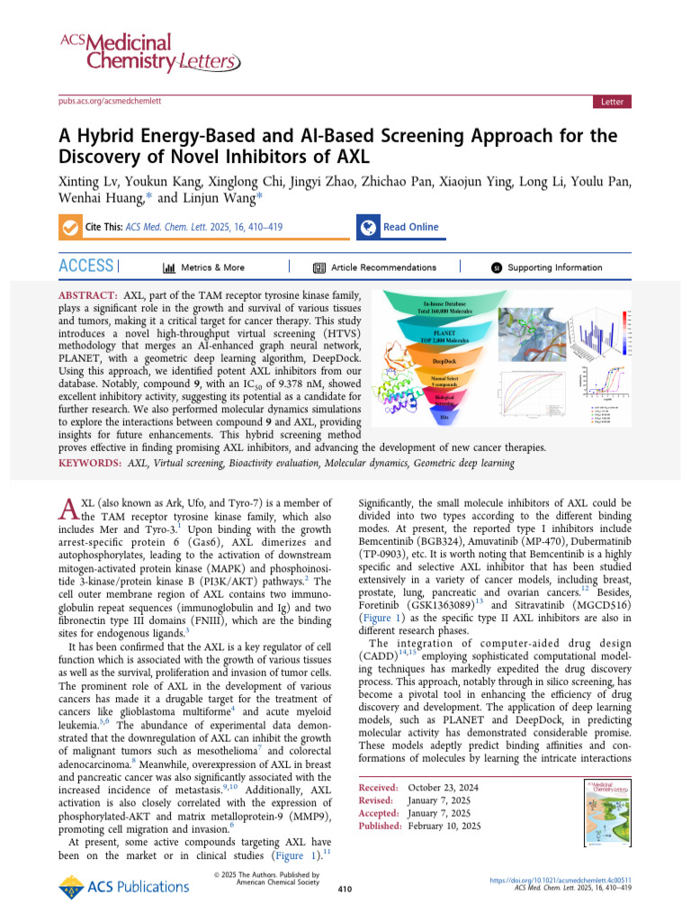 LV Et Al 2025 A Hybrid Energy Based and Ai Based Screening Approach For ...