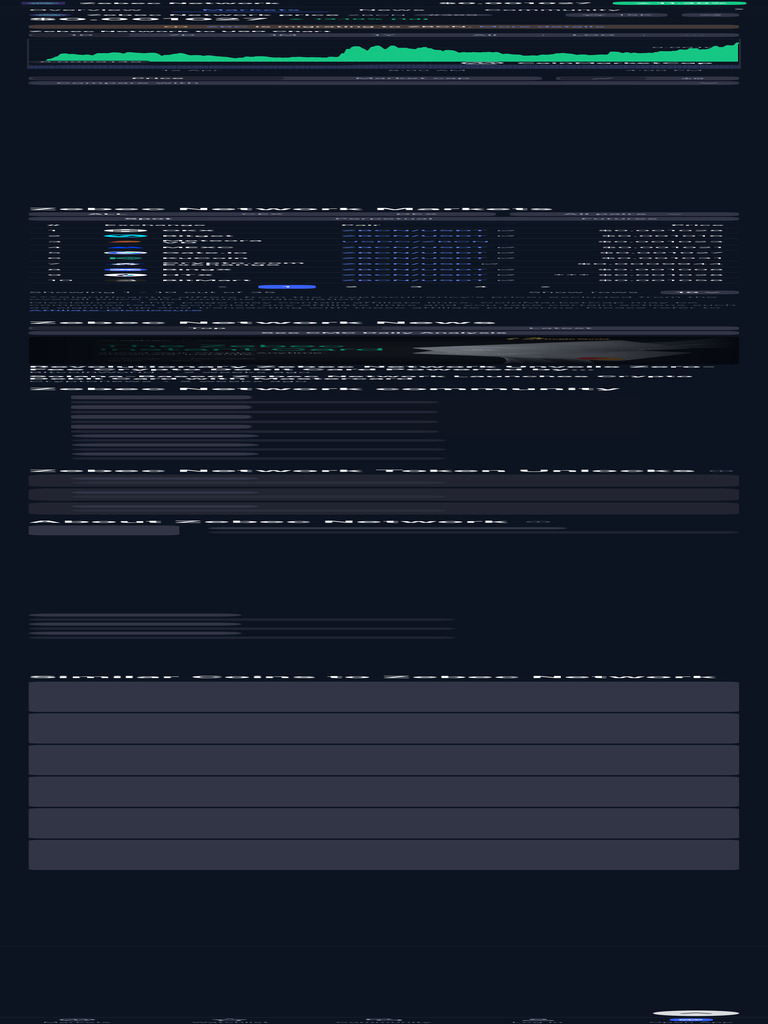 Zebec Network Price and Market Overview | PDF | Cryptocurrency | Financial  Services