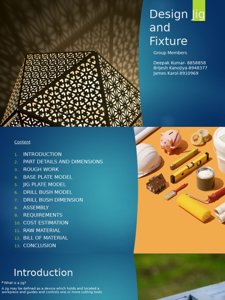 PROJECT_1_JIig and Fixture | PDF | Tools | Mechanical Engineering