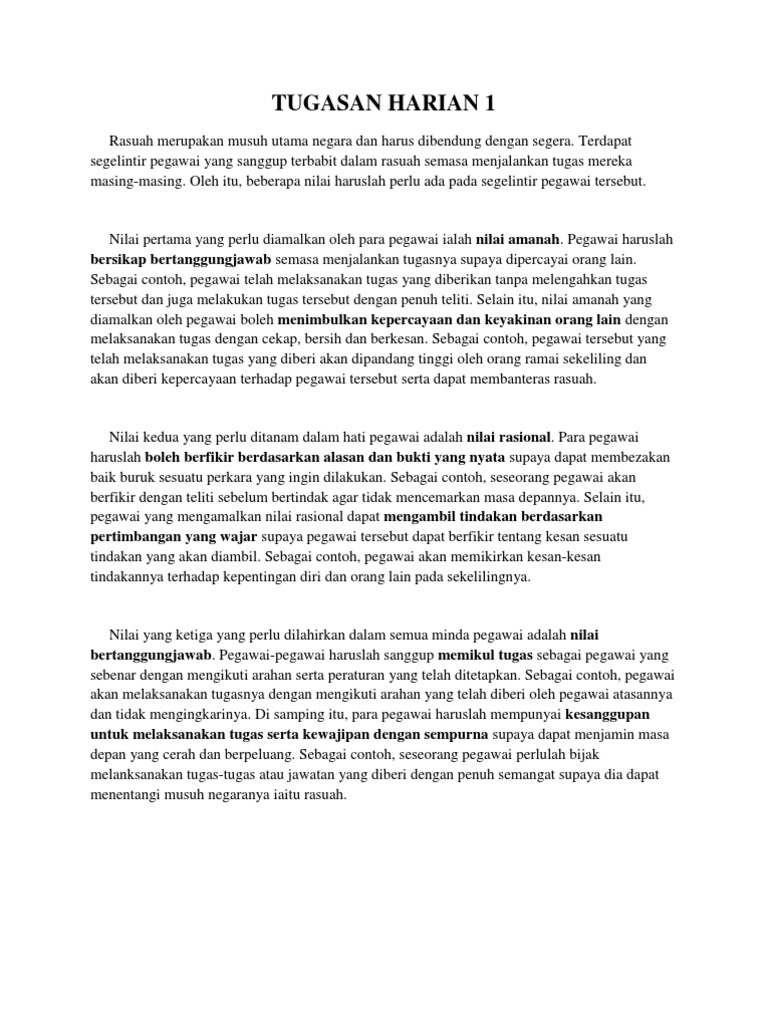 Tugasan Harian Moral 2011 Pdf