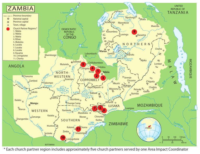 FV MAP ZAMBIA Detail | PDF | Zambia