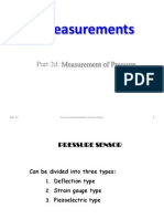 Measurements: Part 2d: Measurement of Pressure