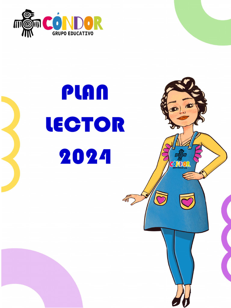 Carátula Plan Lector 2024 | PDF | Comprensión lectora | Salón de clases