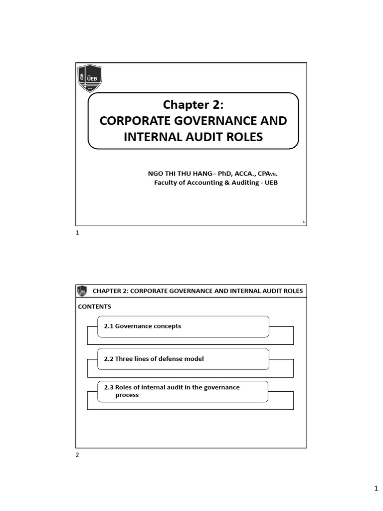 FAA4004 InternalAudting Chapter2 Handout NTTH | PDF | Internal Audit ...