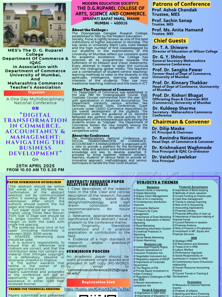Revised Commerce Conference | PDF | Marketing | Business