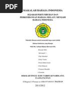 Makalah Sejarah Perkembangan Bahasa Indonesia