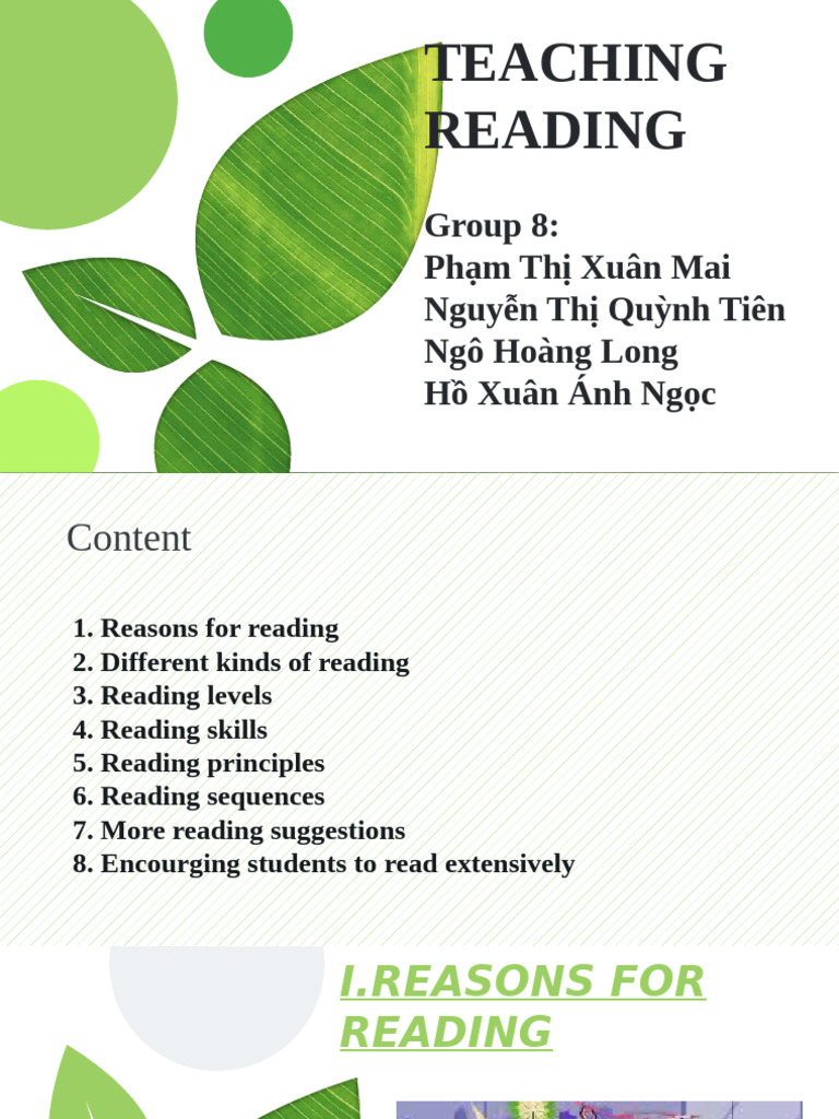 Effective Strategies for Teaching Reading | PDF | Speed Reading | Poetry