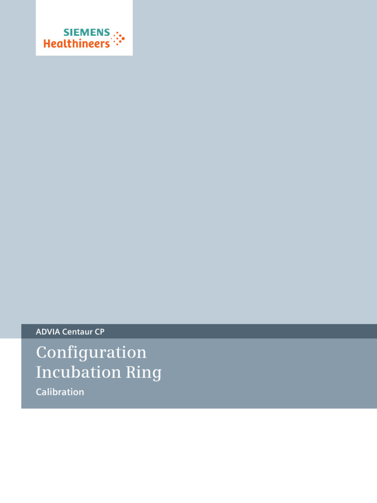Incubation Ring Alignment | PDF