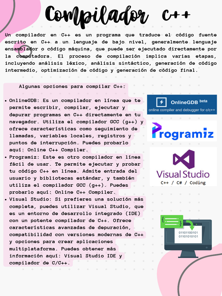 Opciones para Compilar C++ Online | PDF
