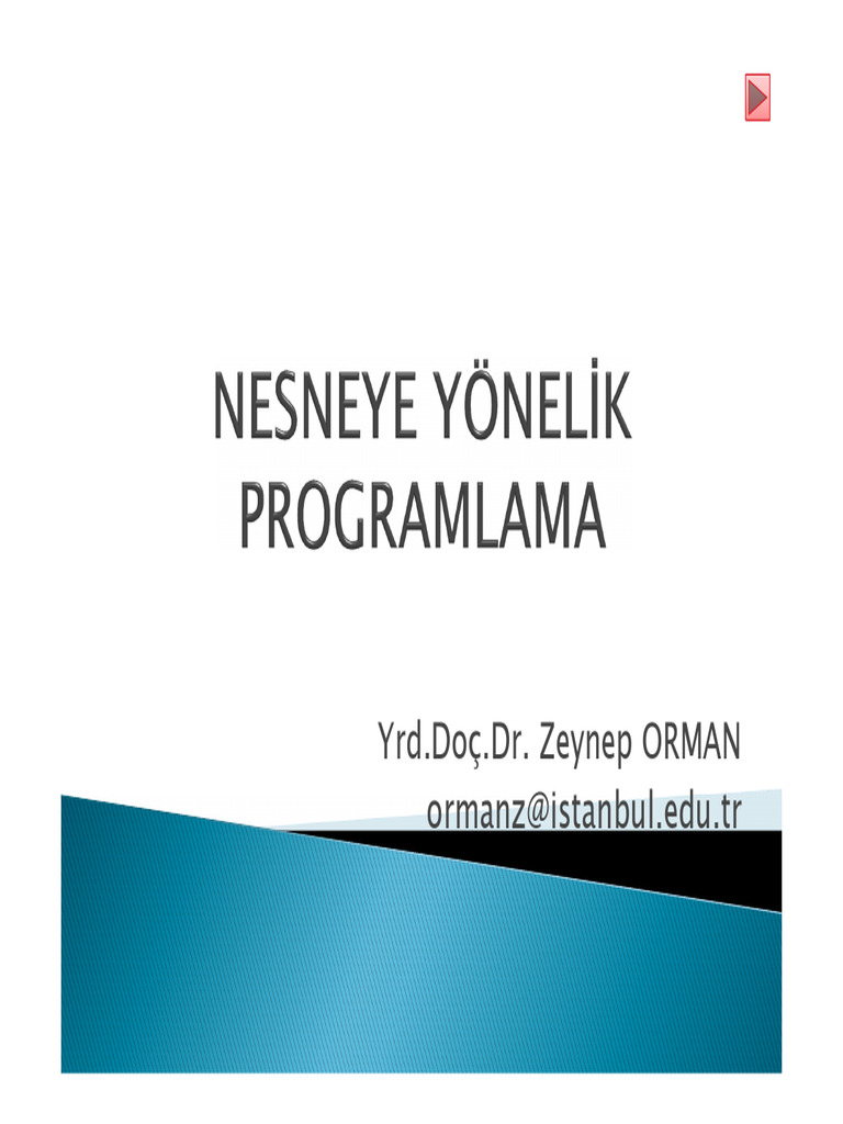 Ders 7 | PDF