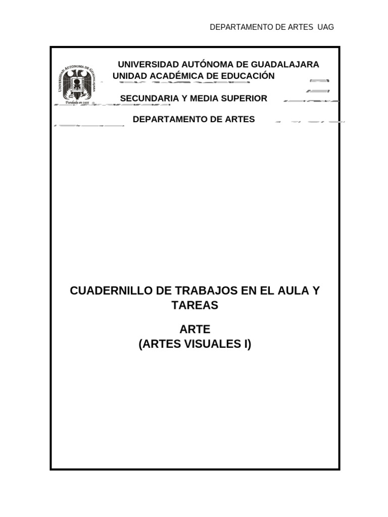 Fichas de Artes Visuales para Secundaria | PDF | Color | Escultura