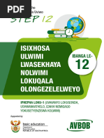 2025 HL - IsiXhosa ASS PRG 10 - 12 | PDF
