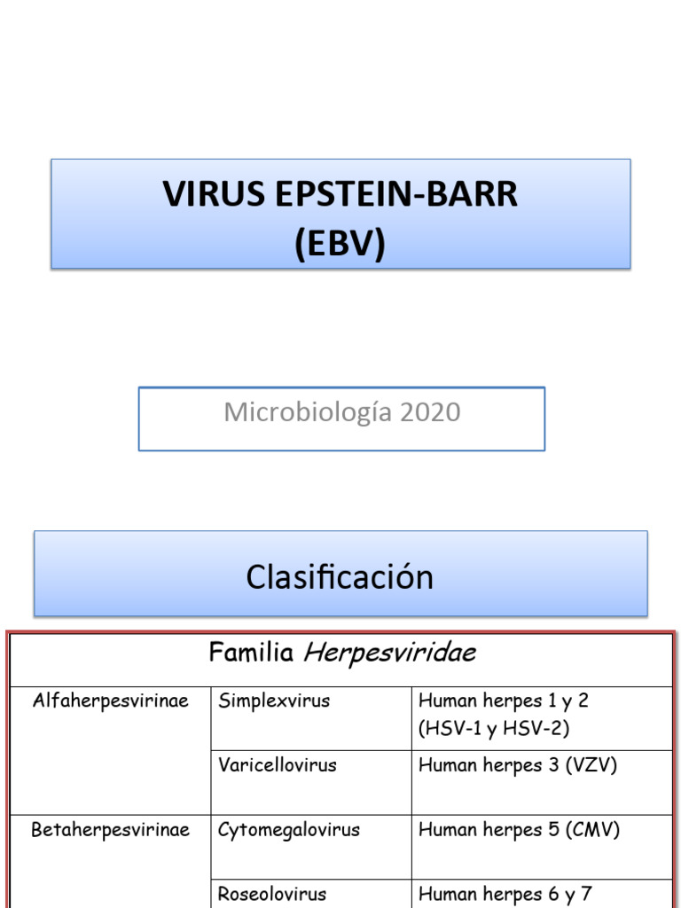 Ebv 2020 | PDF | Virus | Árbol de la vida (biología)