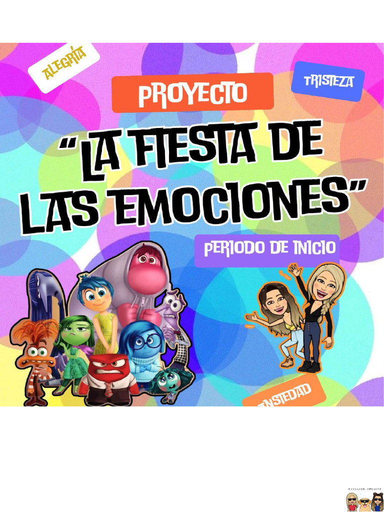 Fiesta de las Emociones para Niños | PDF | Autorregulación emocional ...