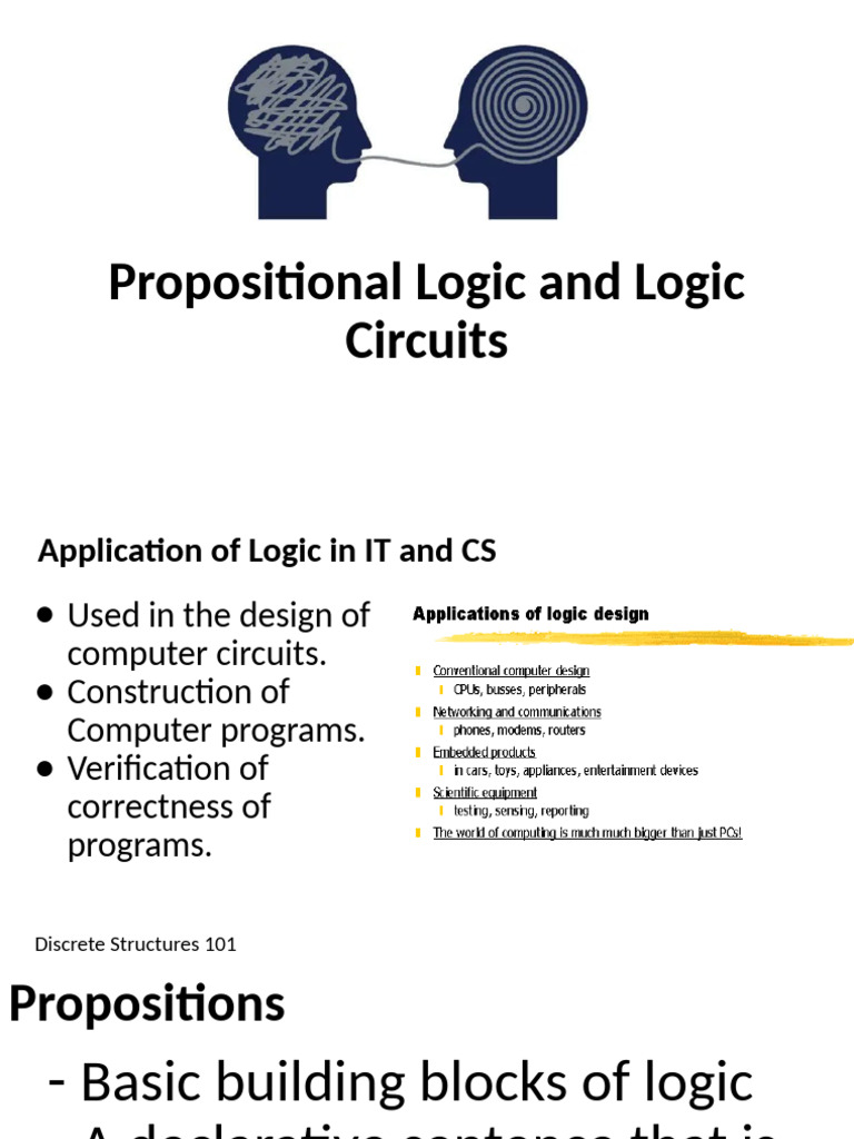 2 Propositional Logic | PDF | Logic | Mathematical Logic