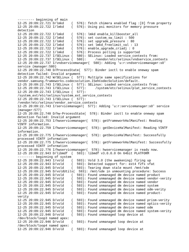 System Log Analysis and Insights | PDF | Software | Computer Architecture