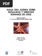 Seminario Hacia Una Agenda Sobre Sexual Id Ad y Derechos Humanos en Chil