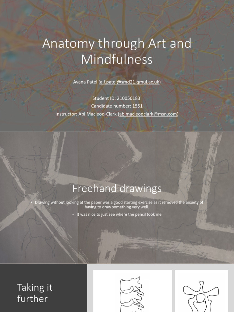 Art and Mindfullness Ppt -Compressed | PDF | Drawing