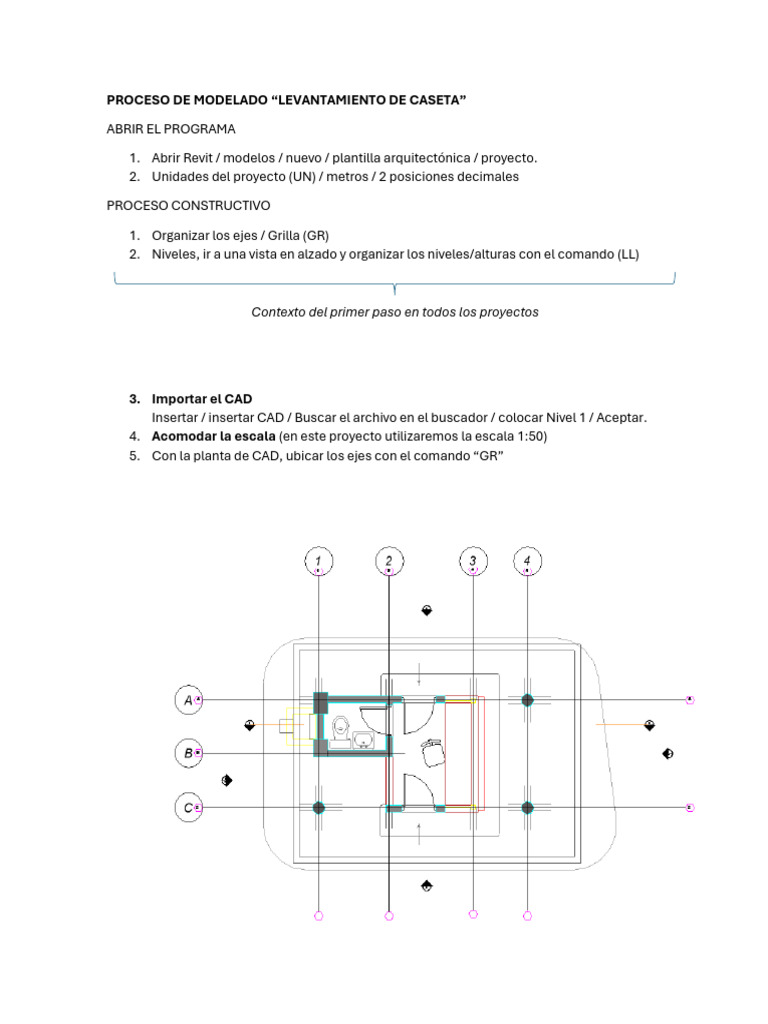 Modelado 3D de Caseta en Revit | PDF | Autodesk Revit | Fundación ...