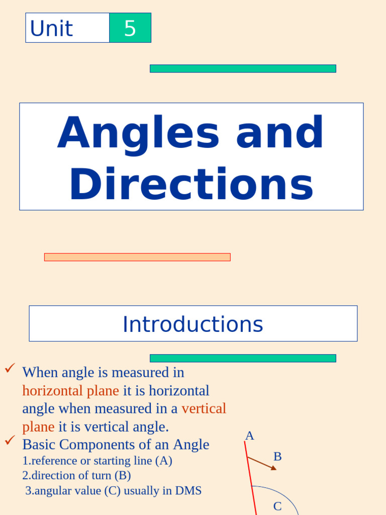 Understanding Horizontal and Vertical Angles | PDF | Angle | Euclidean ...