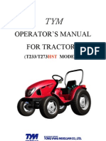 TYM Operators Manual