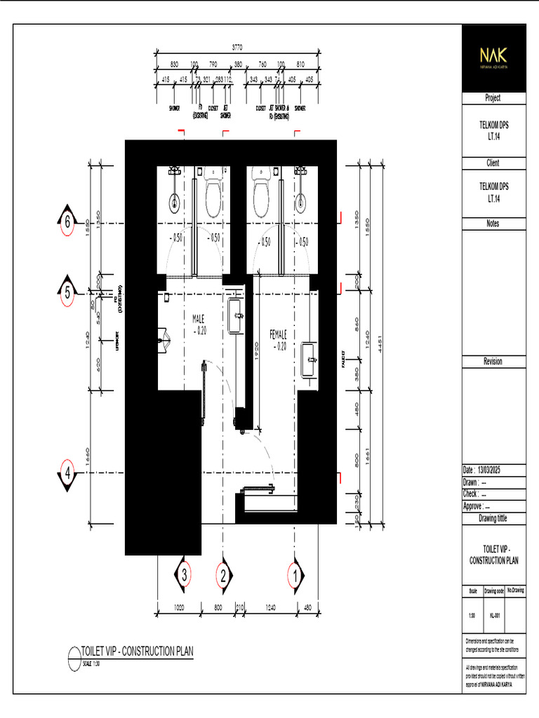 VIP Toilet Construction Plans | PDF