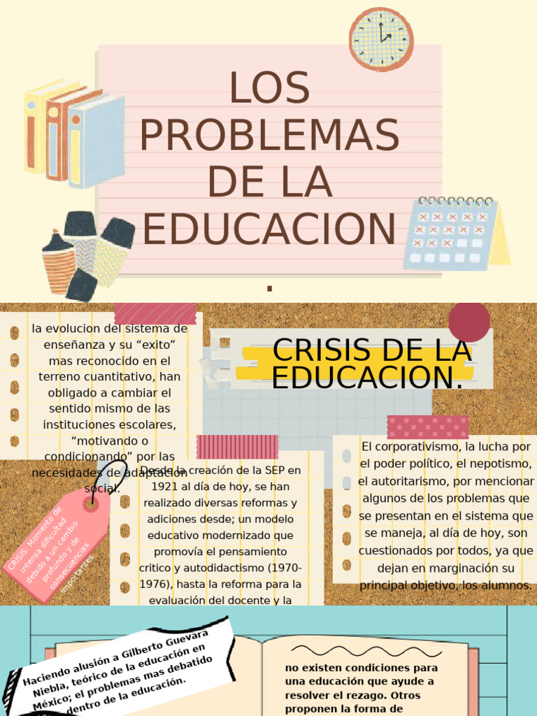 Crisis y Desigualdad en la Educación Mexicana | PDF | Globalización ...