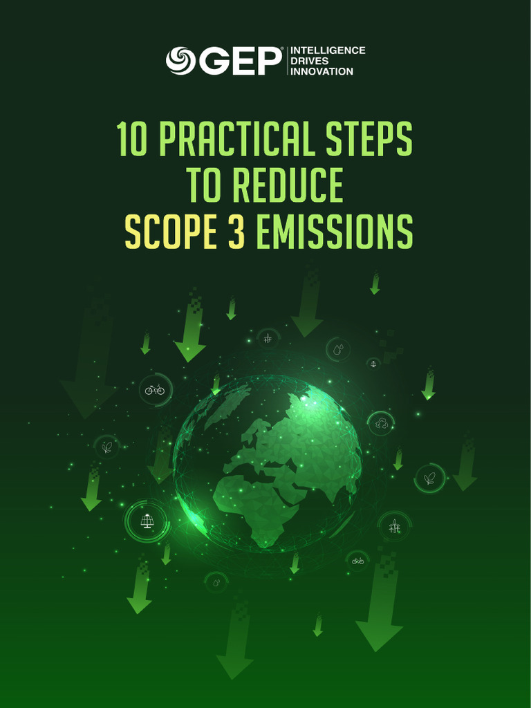 10 Practical Steps To Reduce Scope 3 Emissions | PDF | Economies | Business