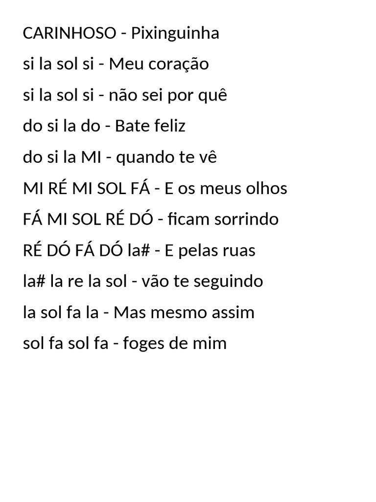 CARINHOSO | PDF