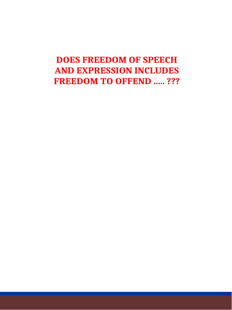Freedom of Speech vs. Social Media Censorship | PDF | Freedom Of Speech ...