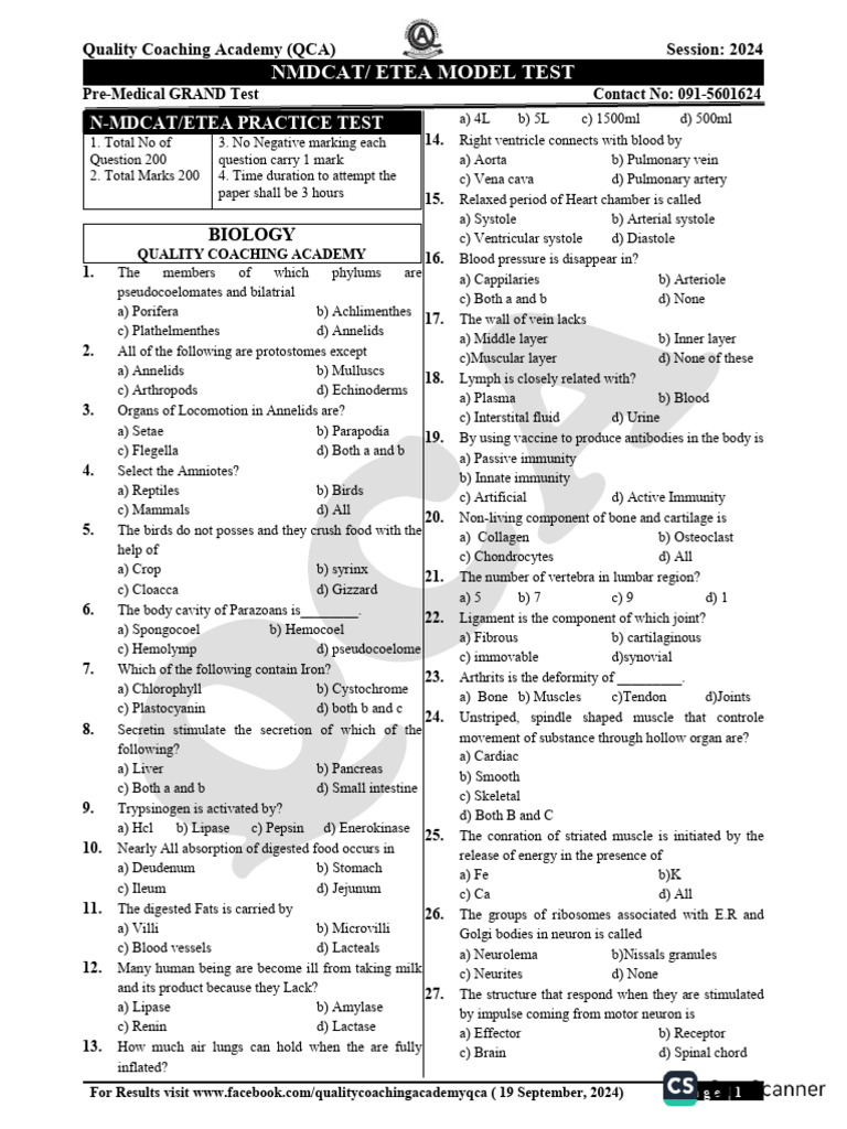 GRAND Test With Out Key. | PDF | Menstrual Cycle | Hydroxide