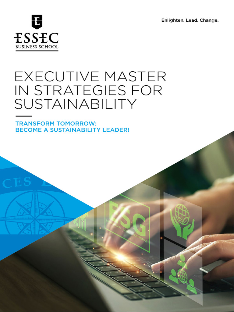 Executive Master in Sustainability Strategies | PDF | Sustainability ...