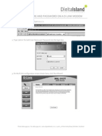 Digital Island Guide - Change Username & Password For D-Link Modem